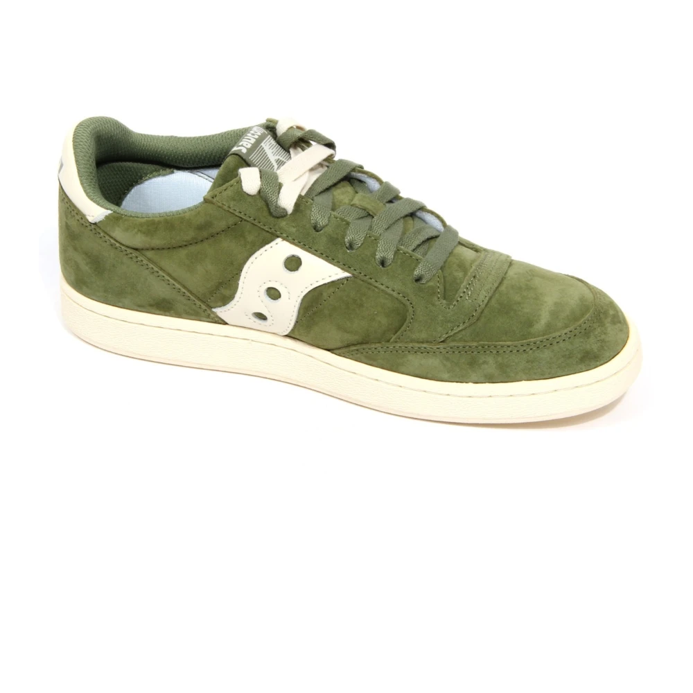 Saucony Groene Jazz Court Suède Schoenen Heren Schoenen