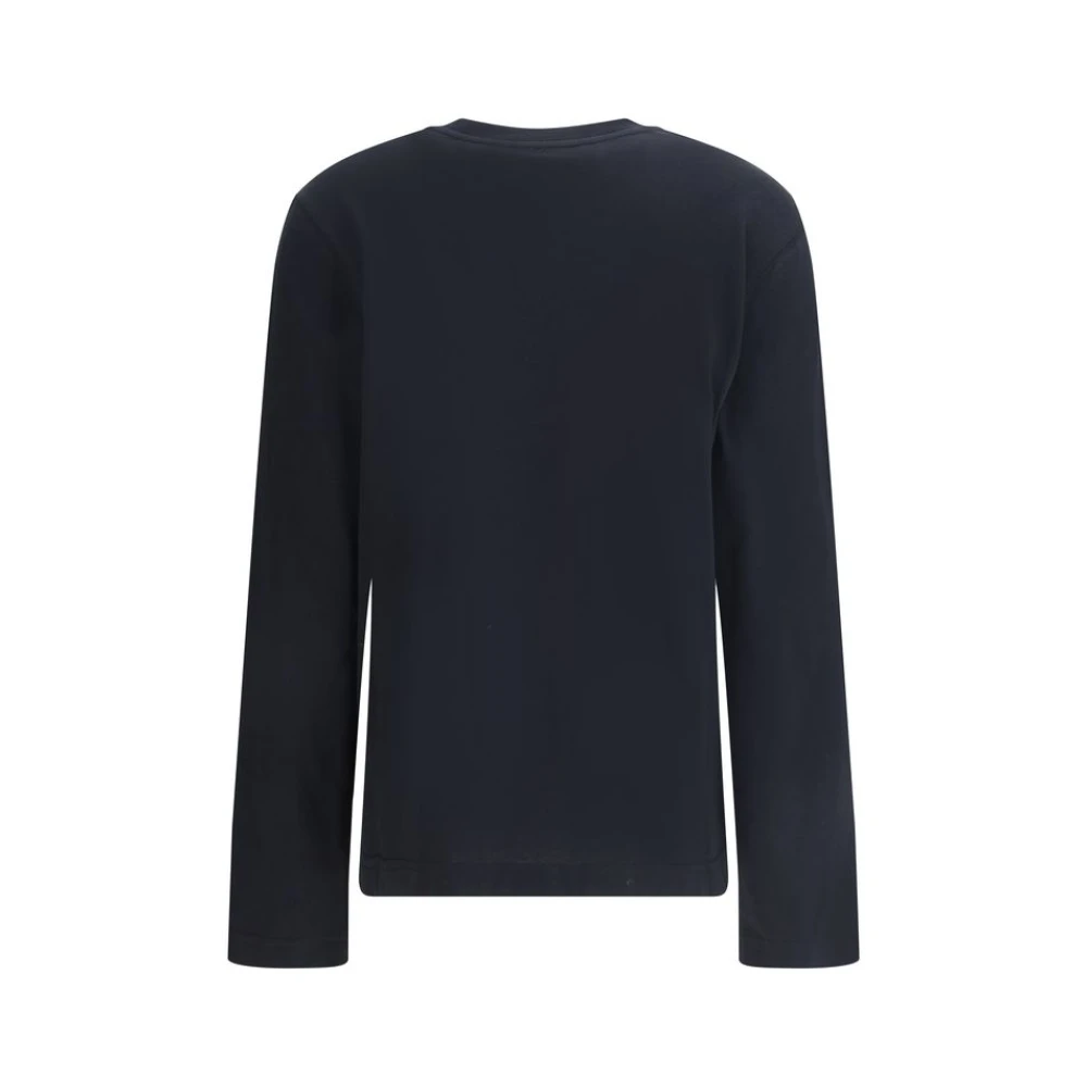 Ami Paris Top met minimalistisch ontwerp Blue Dames