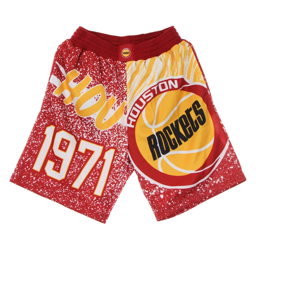 Mitchell & Ness Multicolor Training, Male, L, Nba Jumbotron Sublimated Basketball Shorts