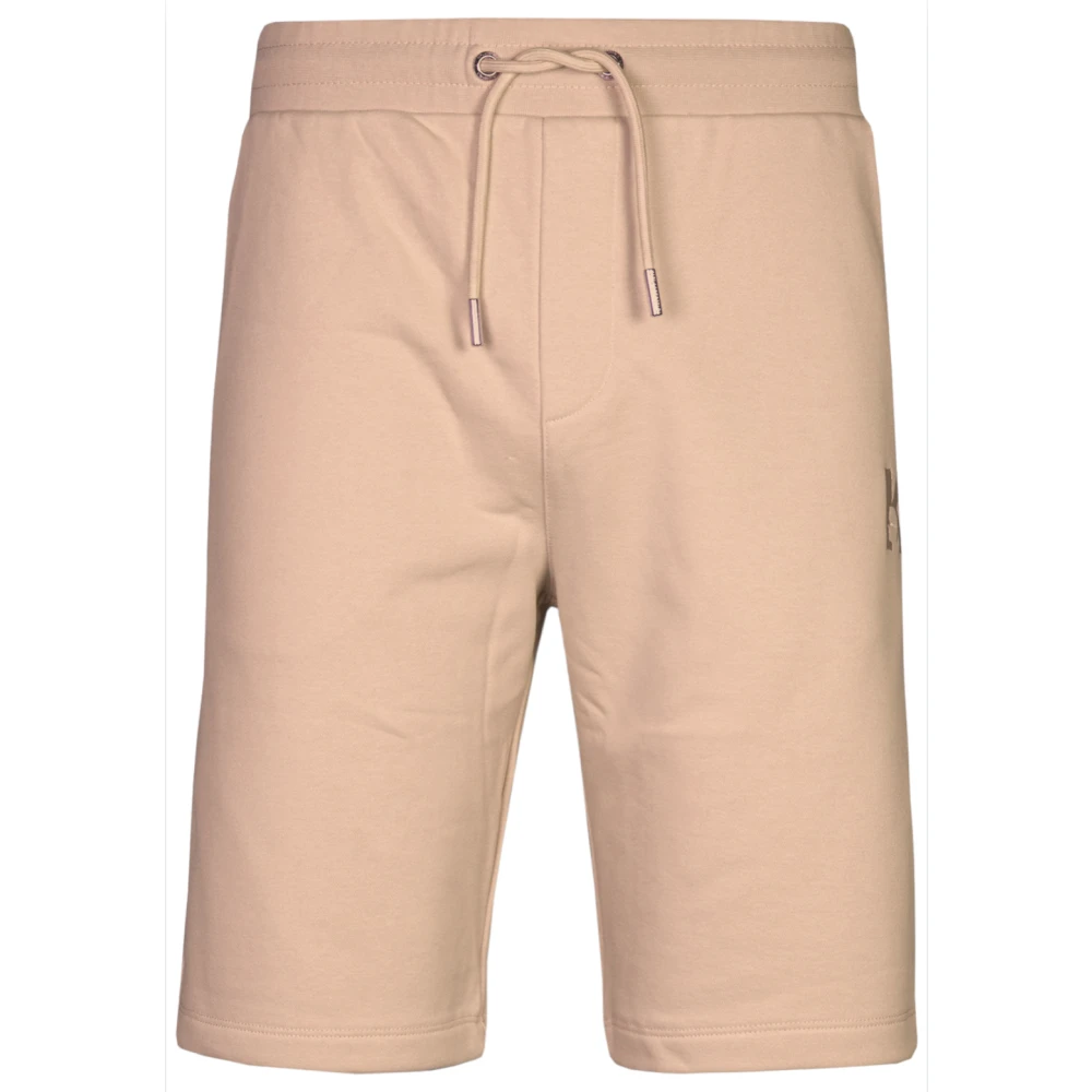 Karl Lagerfeld Lichtroze Katoenmix Regular Shorts Pink Heren