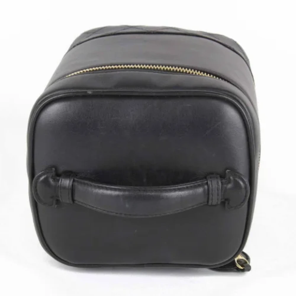 Chanel Vintage Pre-owned Leather chanel-bags Black Dames