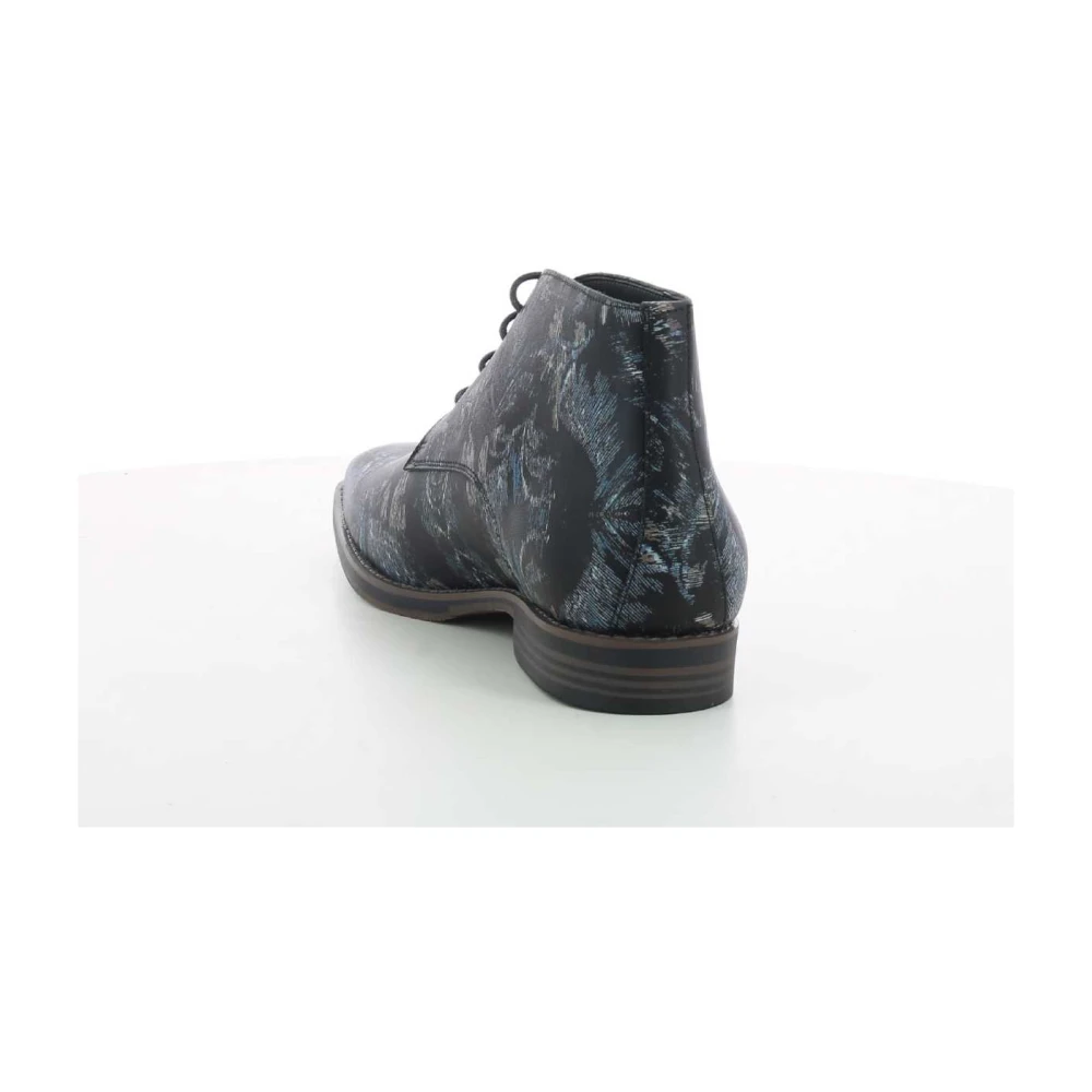 State of Art Blauwe Fender Herenschoenen Black Heren