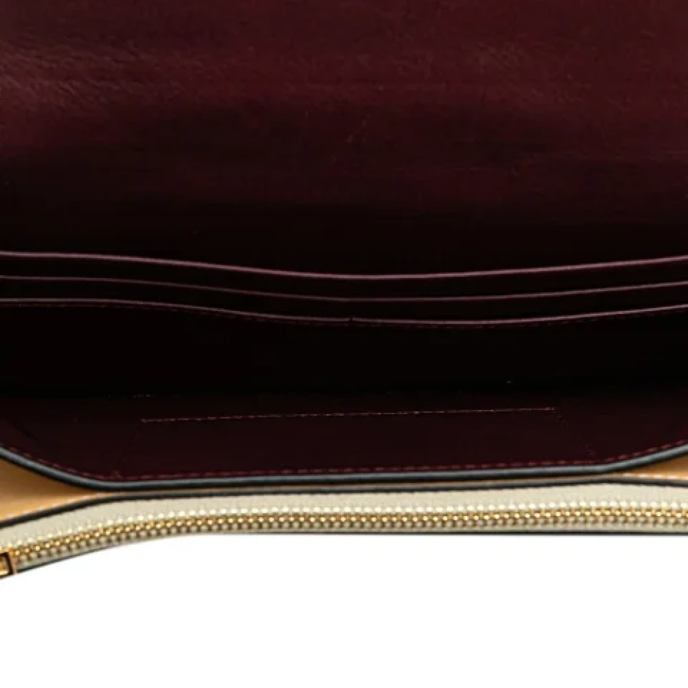 Loewe Pre-owned Leather shoulder-bags Beige Dames