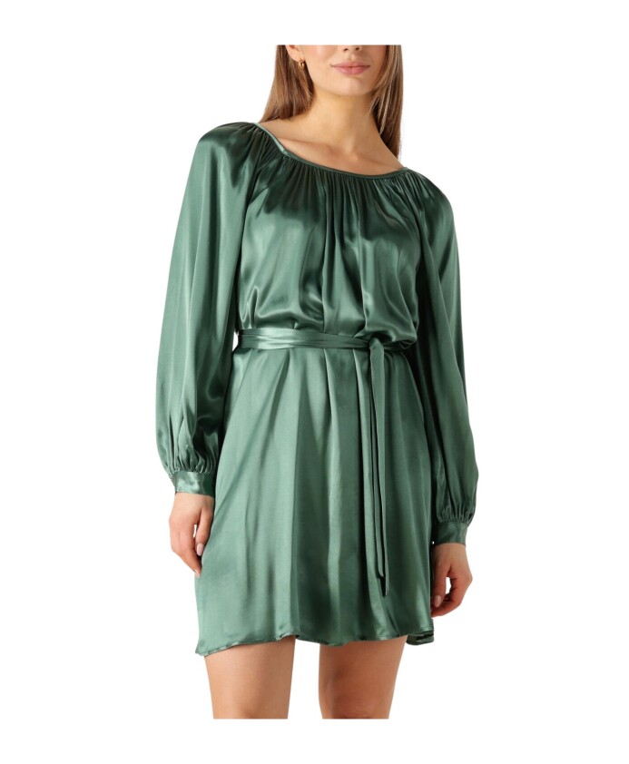 donkergroene-mini-jurk-charme