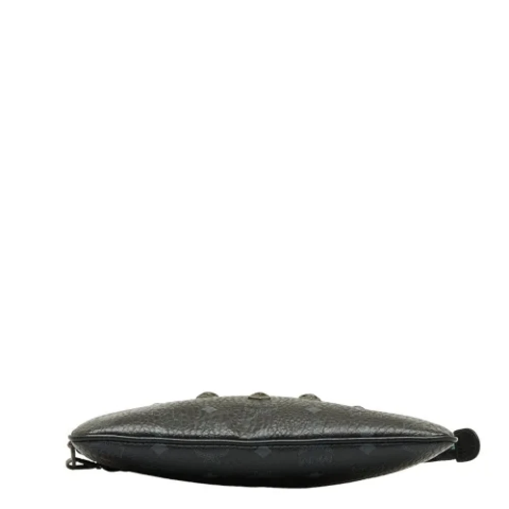 MCM Pre-owned Leather clutches Black Dames