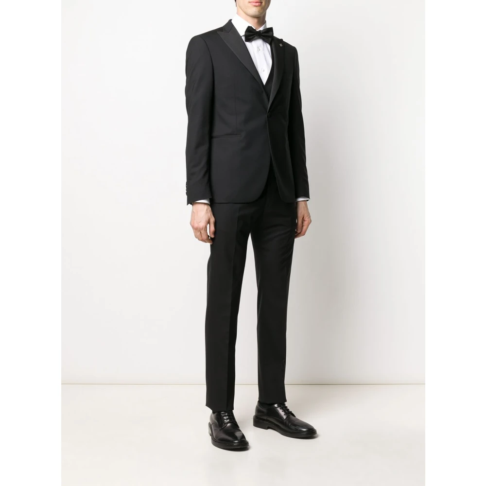 Tagliatore Jurken Zwart Black Heren