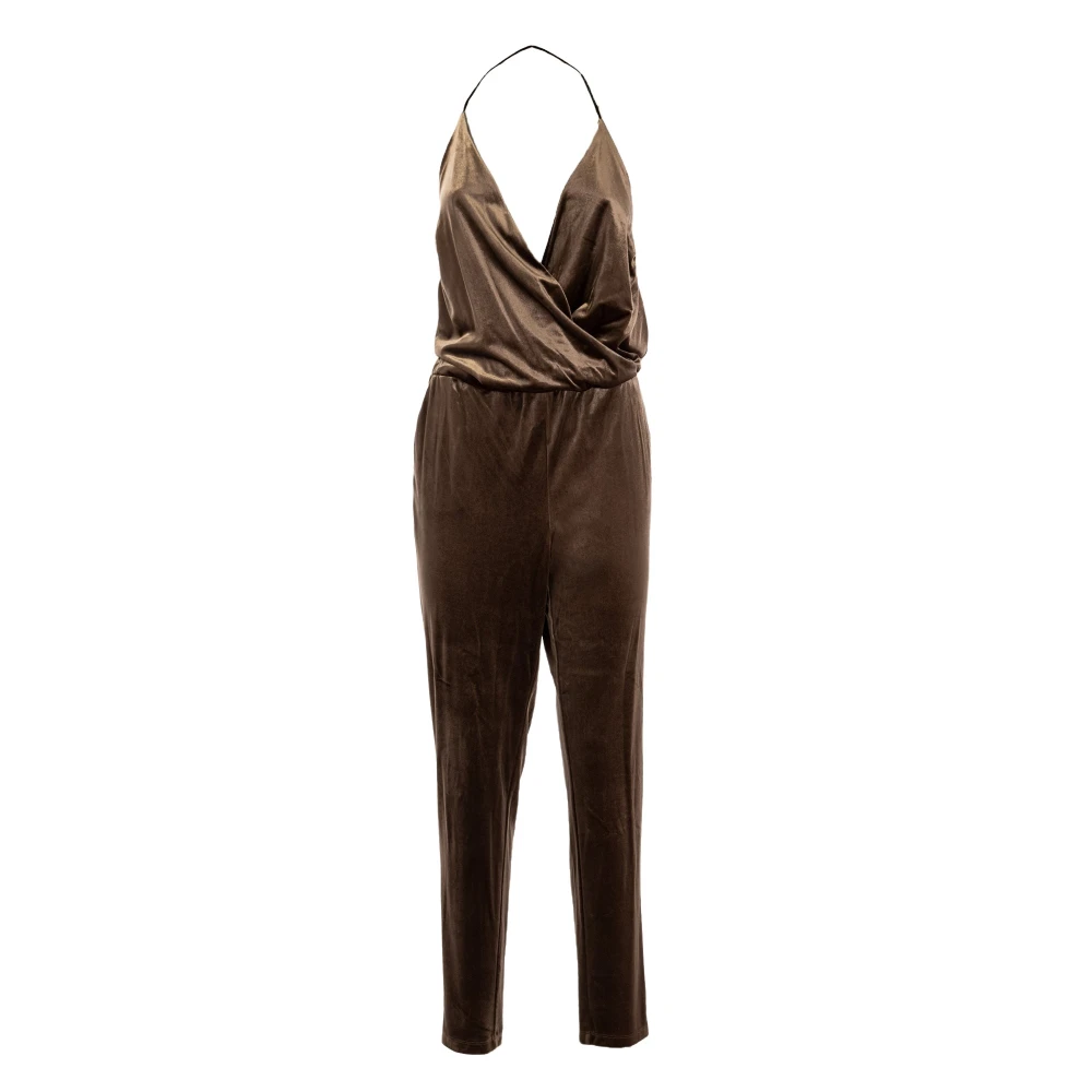 Liu Jo Elegante Jumpsuit Jurk Grijs Outlet Gray Dames