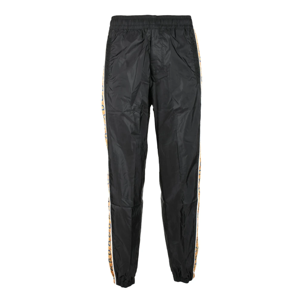 Versace Nylon Collectie Broek Black Heren