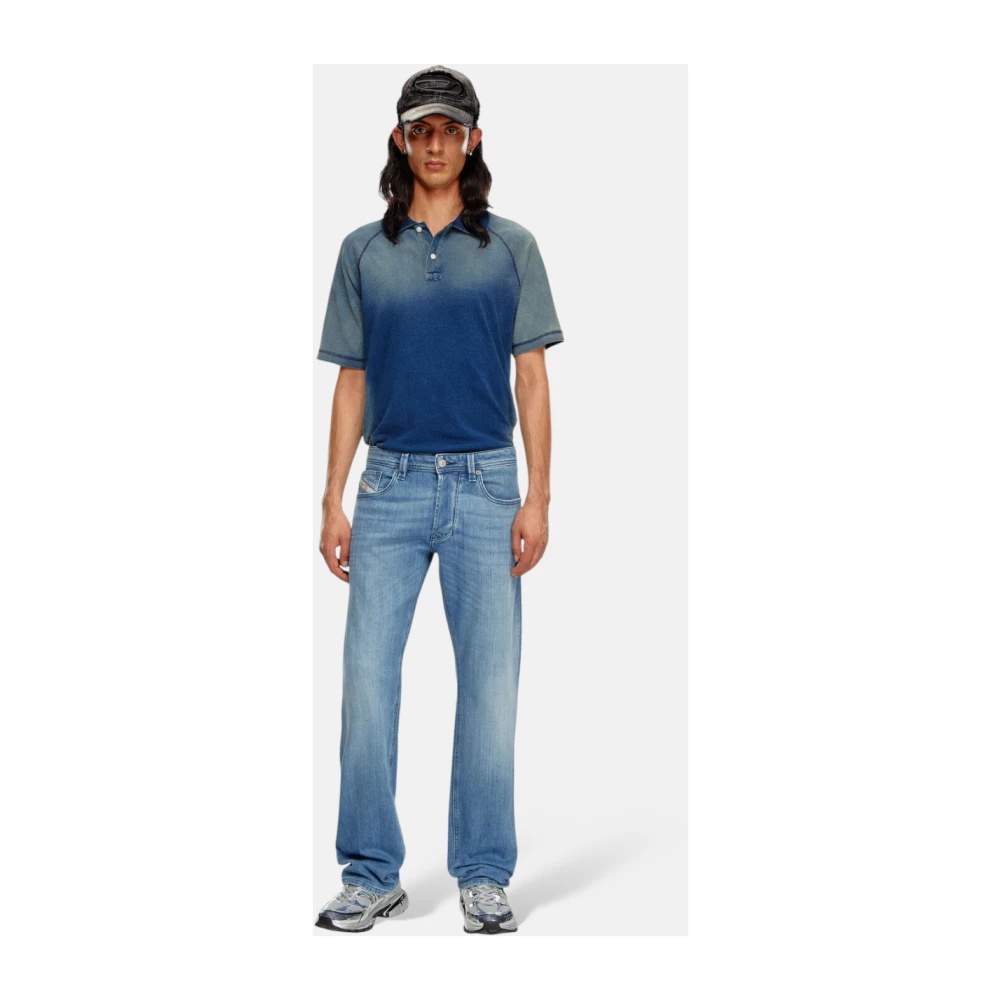 Diesel Moderne Regular Fit Lage Taille Jeans Blue Heren