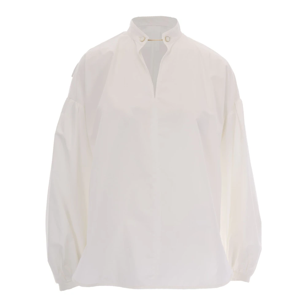 Max Mara Studio Women's Beige Blouse - Blouses - 2XS - Blouses & Shirts