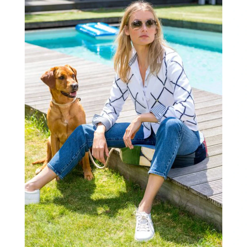 HV Polo Stijlvolle Pullover Hope White Dames