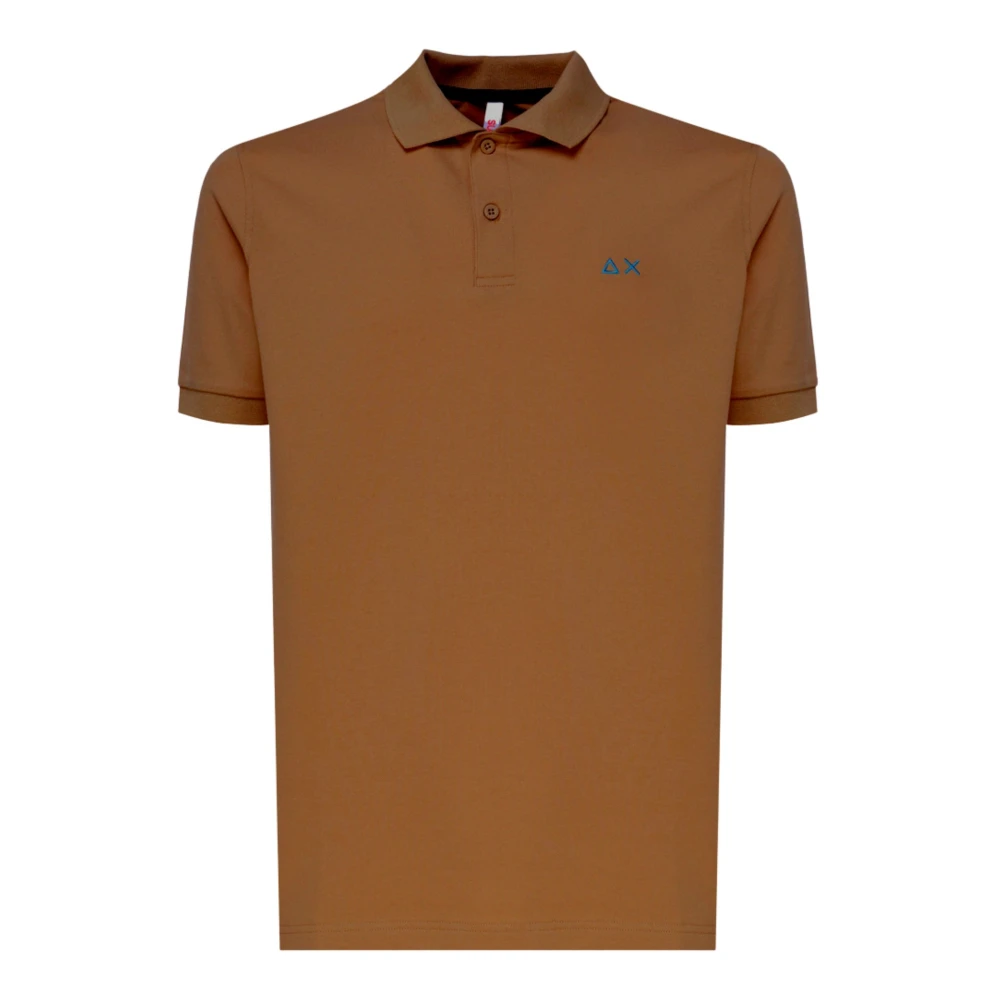 Sun68 Polo Shirts Brown Heren