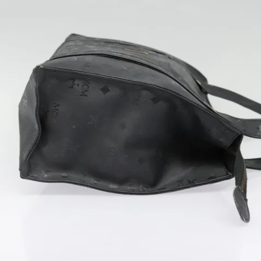 MCM Pre-owned Leather handbags Black Dames