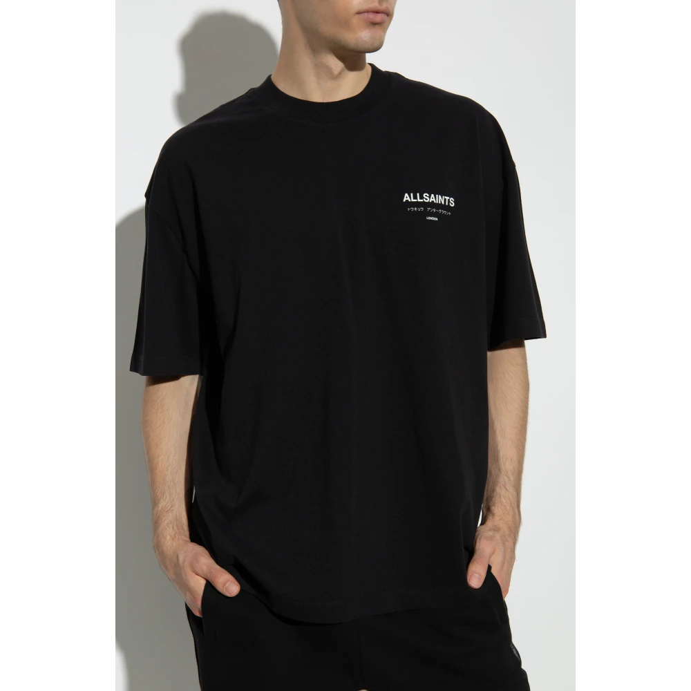 AllSaints T-shirt Underground Black Heren