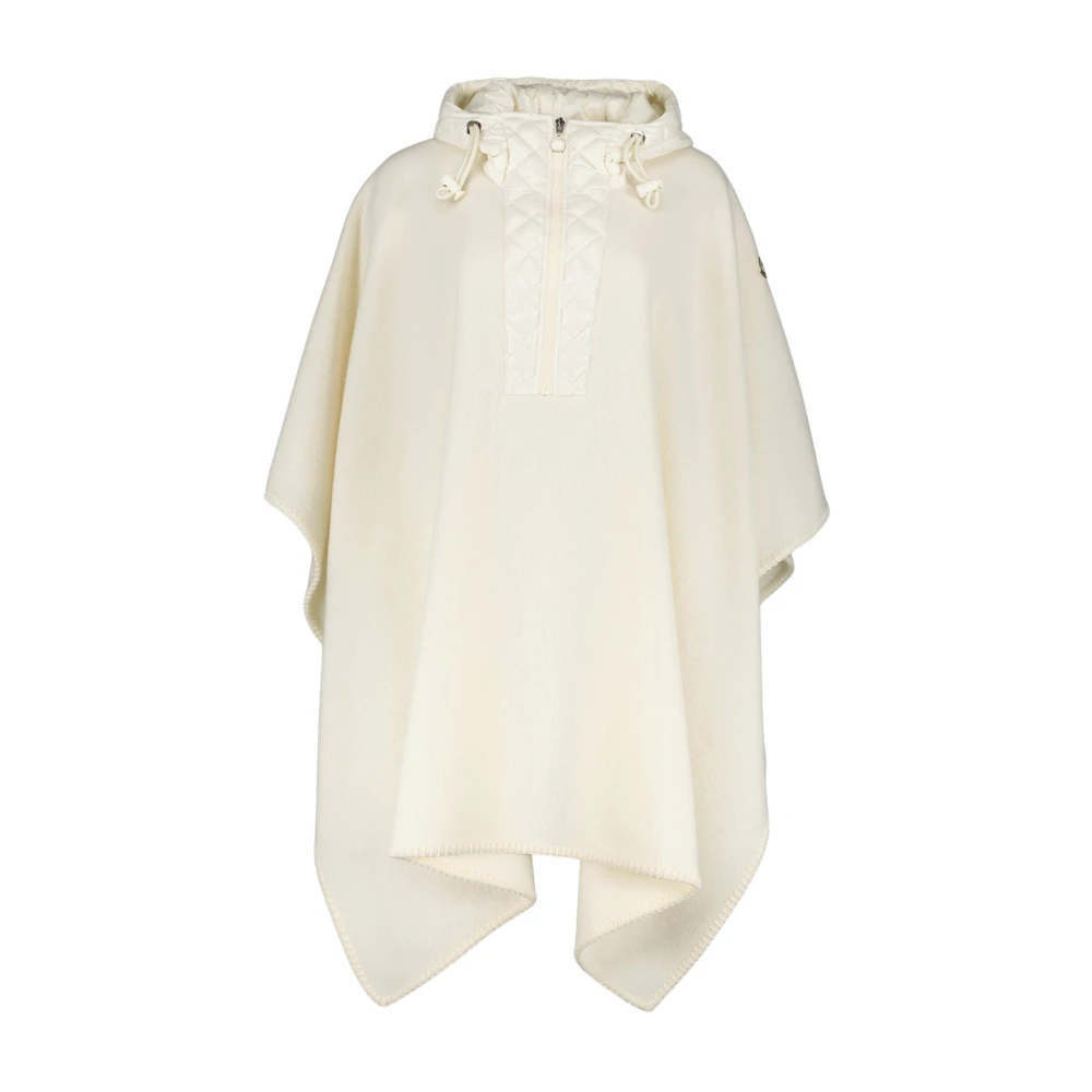 Moncler - Jackets > Capes - White - Moncler - Modalova
