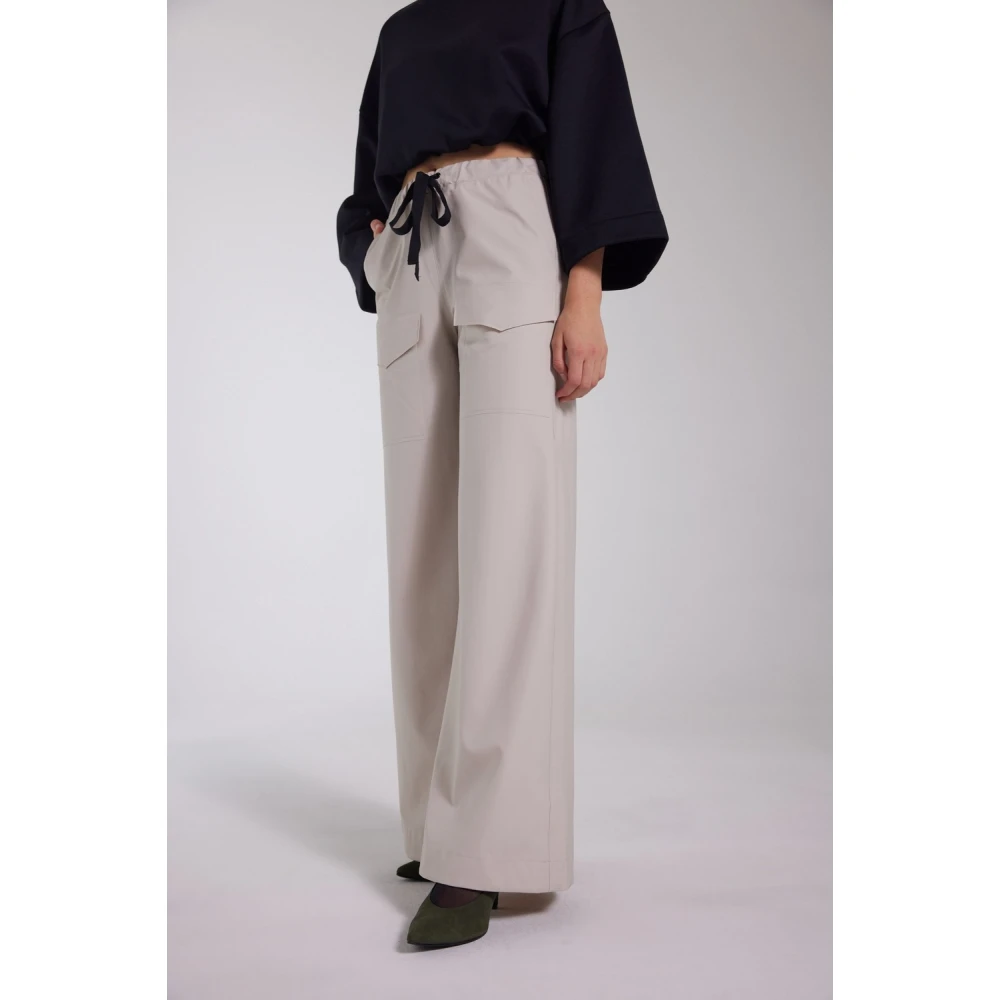 Stutterheim Waterdichte overallbroek voor vrouwen Beige Dames