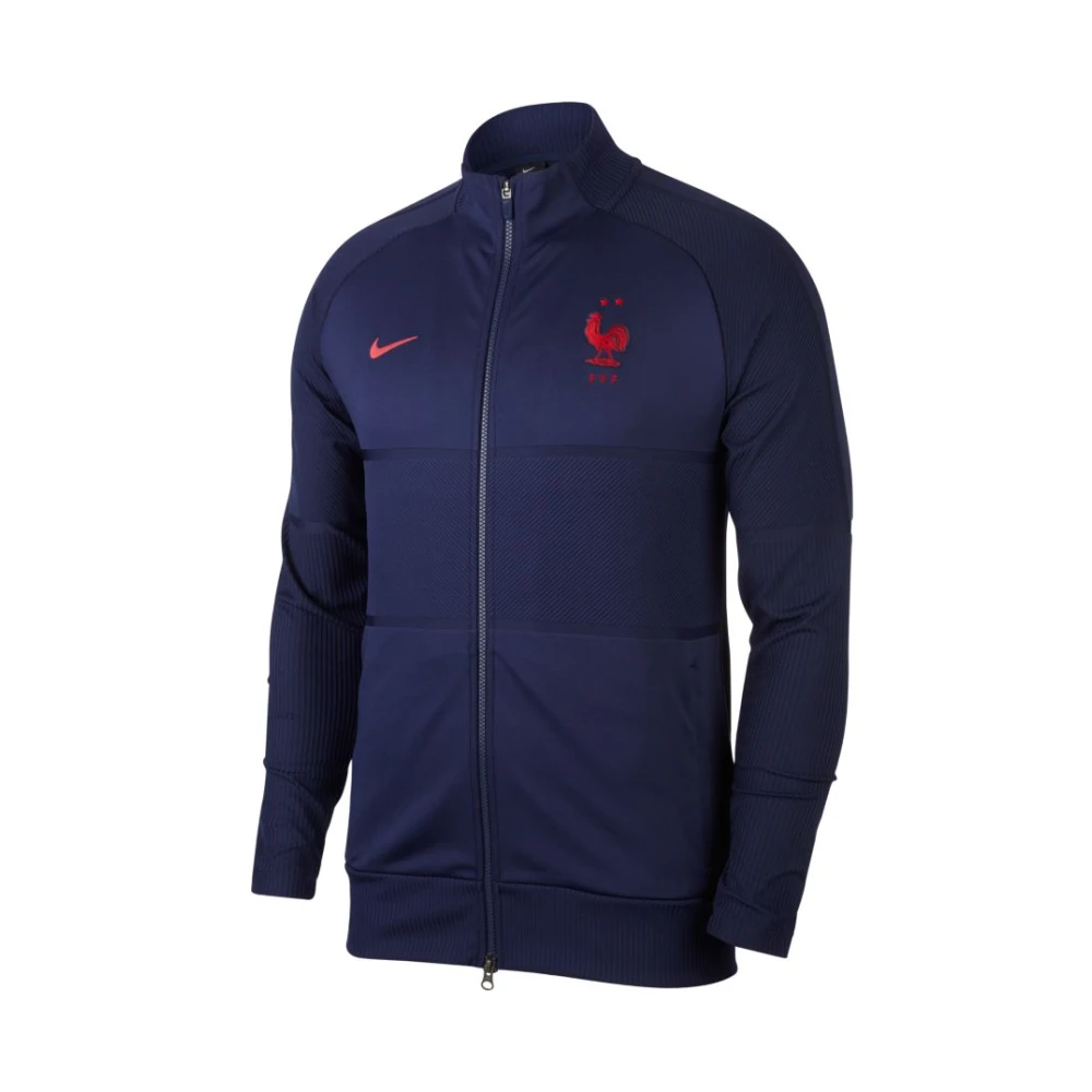 Nike Frankrijk Strike Jacket Senior 2020-2021 Blue Heren