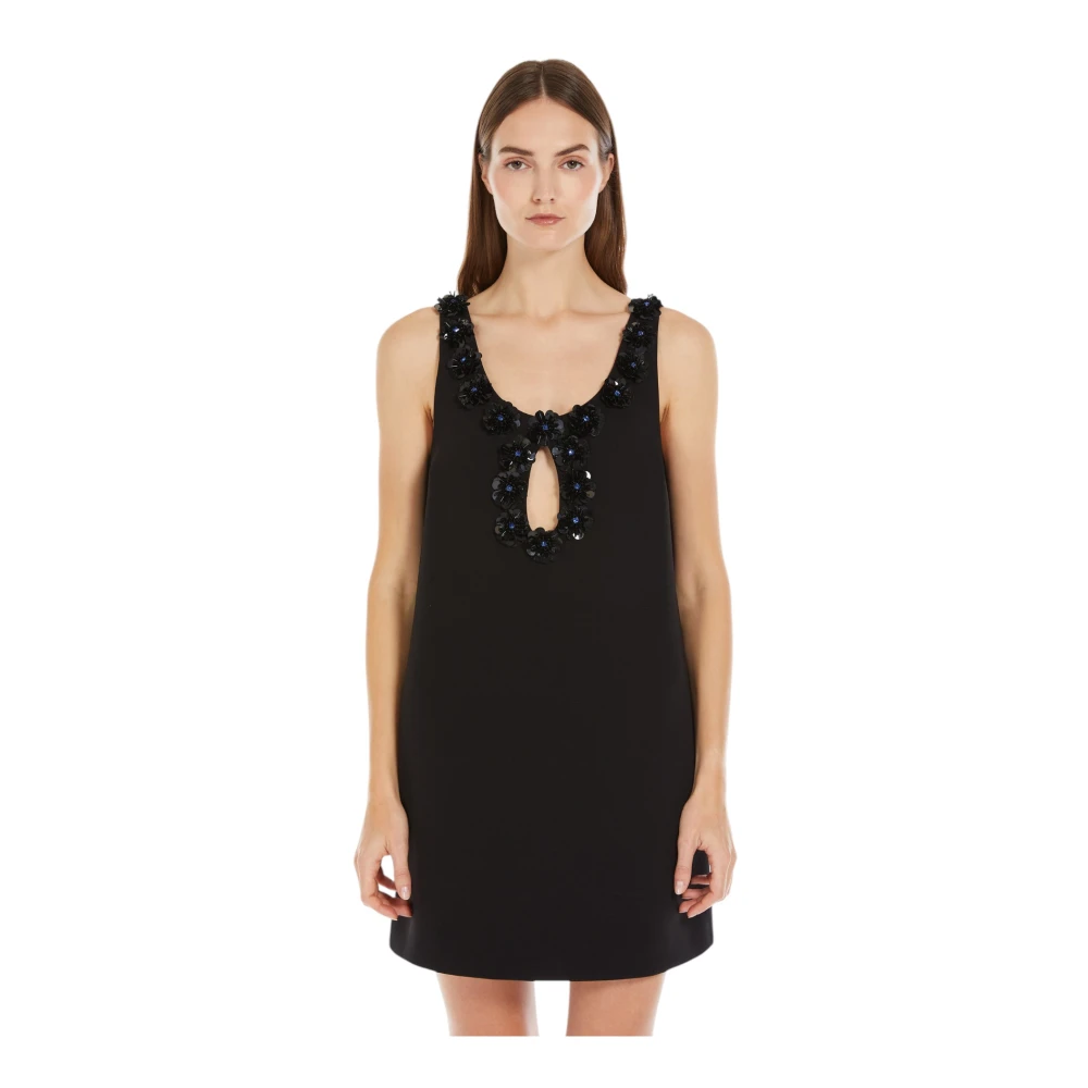 Max Mara Studio Elegante Jurk Black Dames