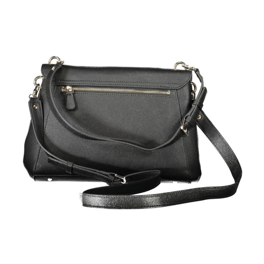 Guess Moderne Zwarte Polyethyleen Handtas voor Vrouwen Black Dames