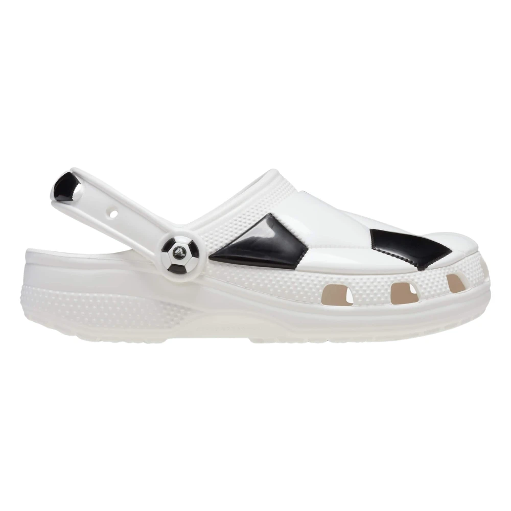 Crocs Unisex Kids White Kids Sandals, 27 Eu, Soccer Ball Clog In