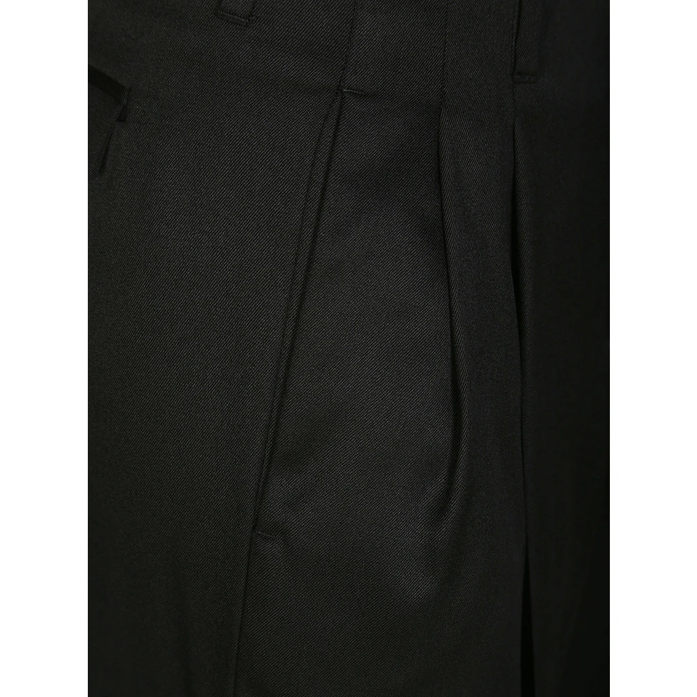 Golden Goose Wide Leg Broek Black Dames