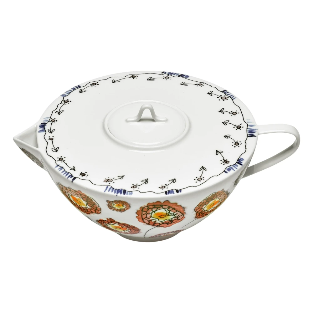 Serax, Home , unisex, Veelkleurig, ONE Size, Theepot Anemone Milk