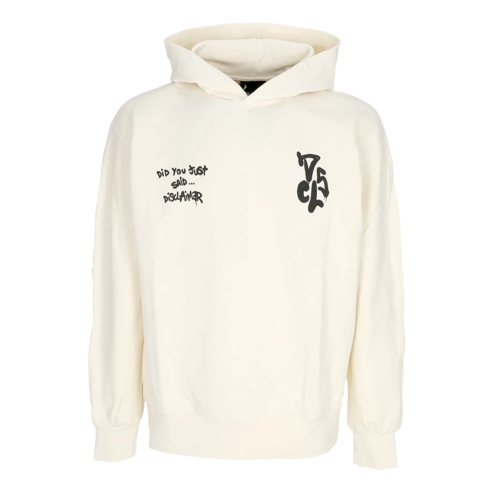 Disclaimer Logo Hoodie Licht Sweatshirt Mannen Beige Heren