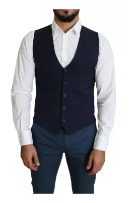 Navy Blue Formell Väst