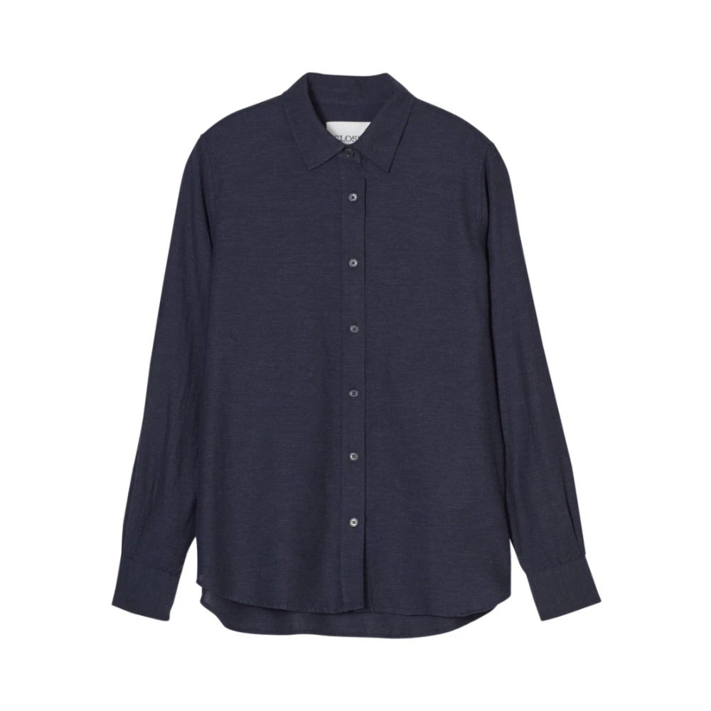 Closed Blauwe Blouses Blue Dames