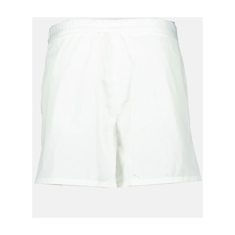Moncler Nylon Shorts met Koordsluiting White Dames