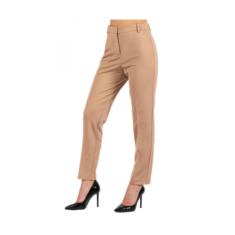 pinko Damesbroek in Trendy Stijl Beige Dames