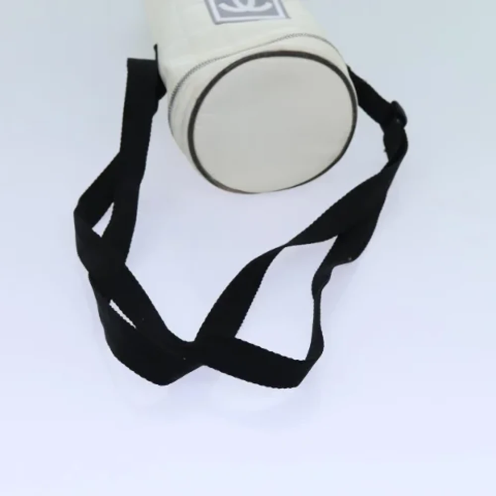 Chanel Vintage Pre-owned Nylon chanel-bags White Dames
