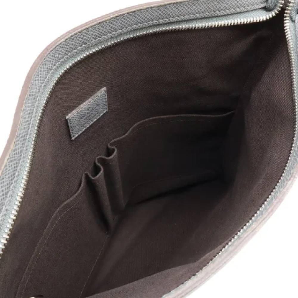 Louis Vuitton Vintage Pre-owned Leather louis-vuitton-bags Gray Dames