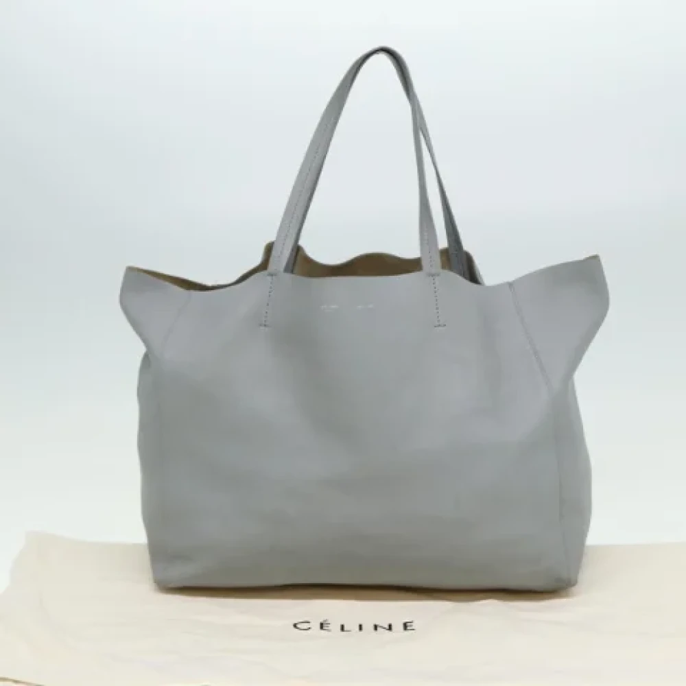 Celine Vintage Pre-owned Leather totes Blue Dames