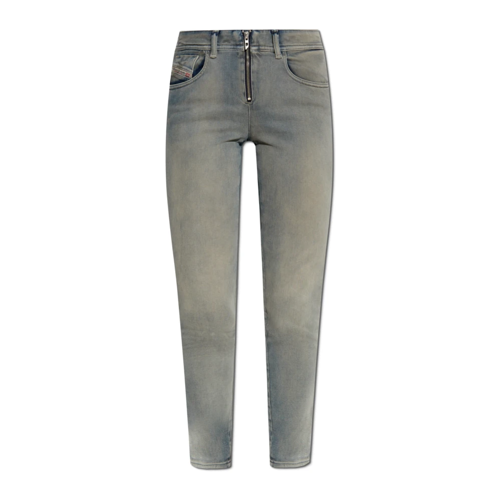 Diesel Mujer Gris - Vaqueros 2017 Slandy L.32 - Jeans - W29 L32