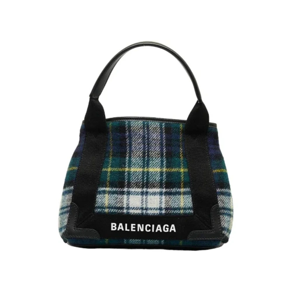 Balenciaga Vintage Pre-owned Wool balenciaga-bags Multicolor Dames