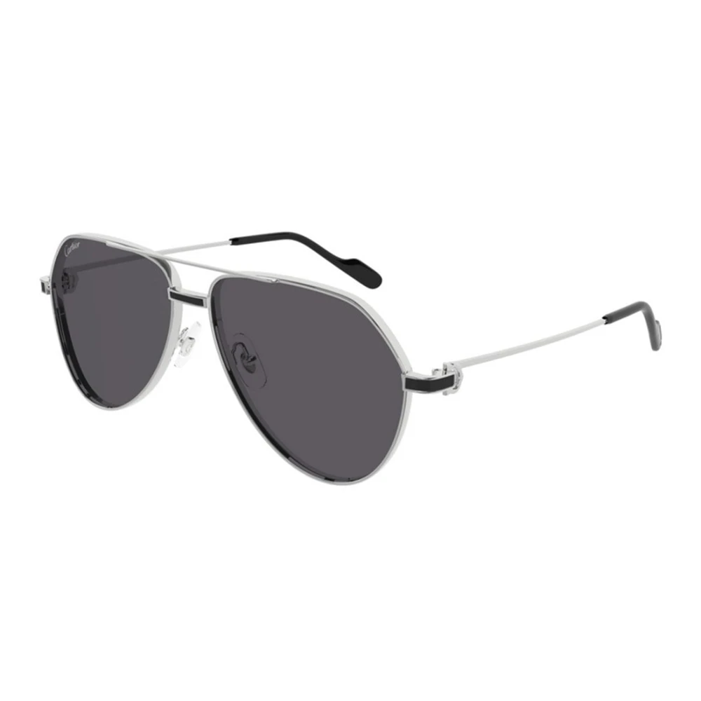 Cartier Men's Gray Sunglasses, 61 Mm, Première Sunglasses