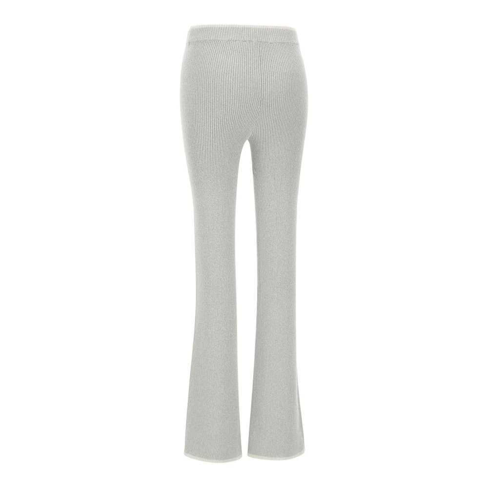 Rotate Birger Christensen Cotton Cashmere Joggingbroek Gray Dames