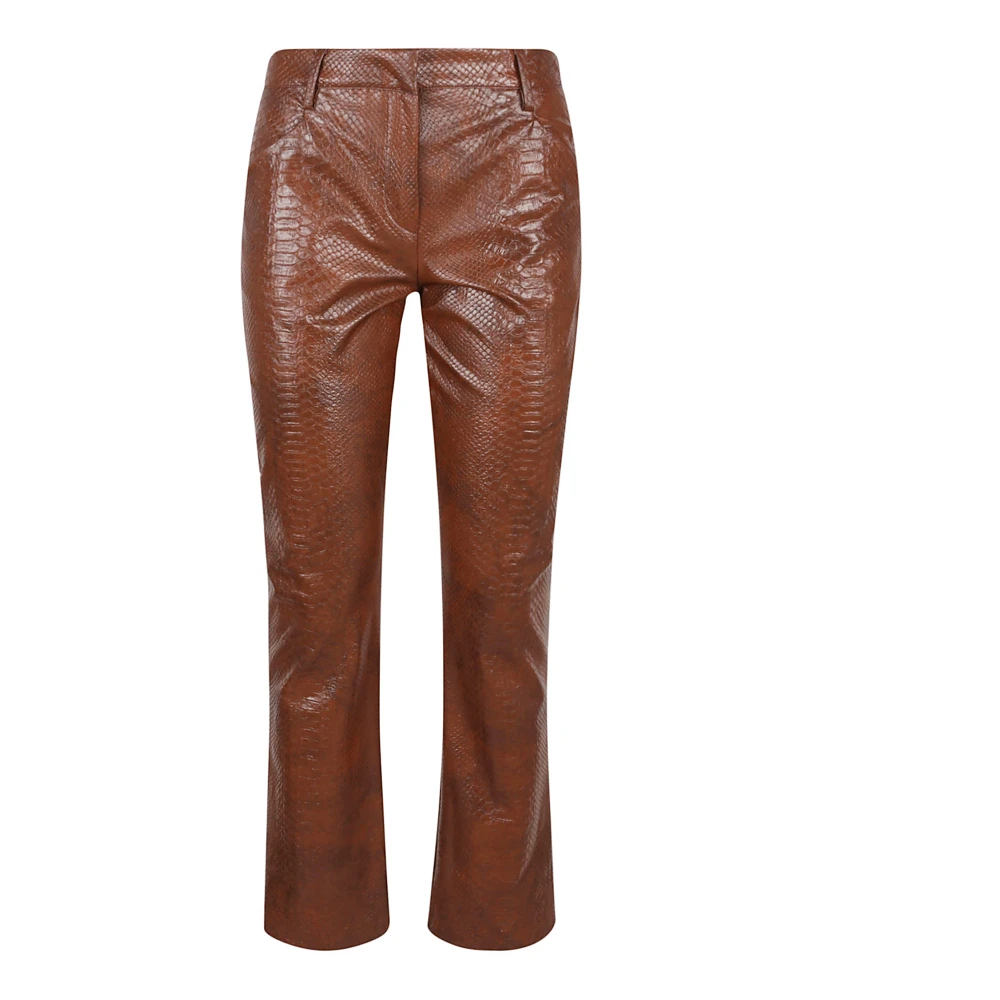 True Royal Brandy Broek met Polyurethaan Samenstelling Brown Dames