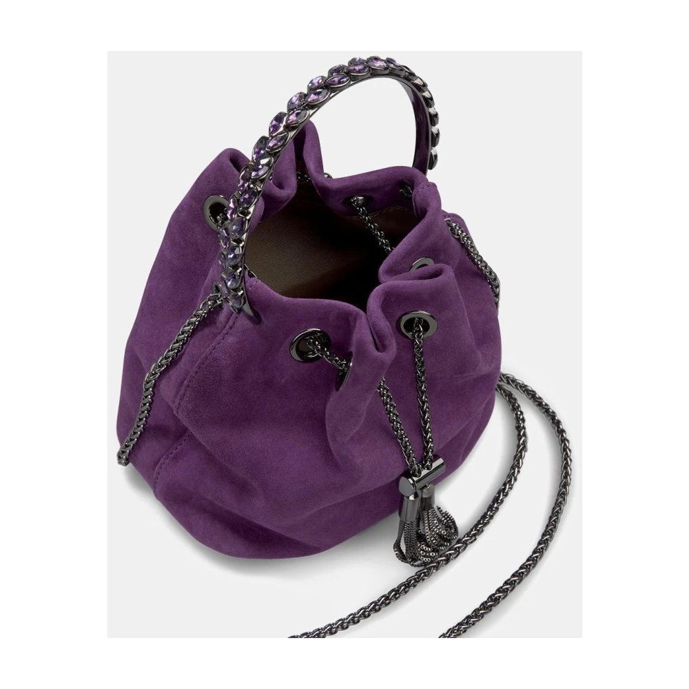 Alma en Pena Emmer tas hanger detail Purple Dames