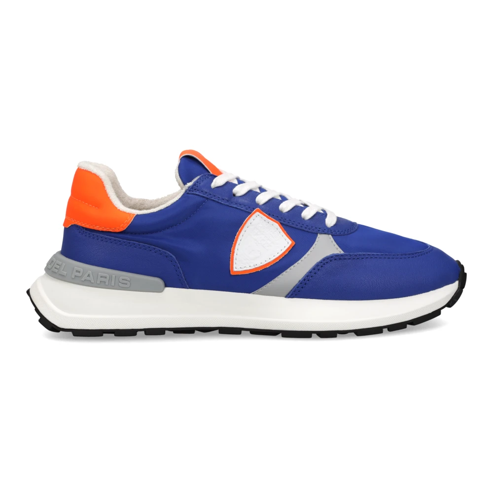 Philippe Model Men's Blue Sneakers, 9 Uk, Antibes Running