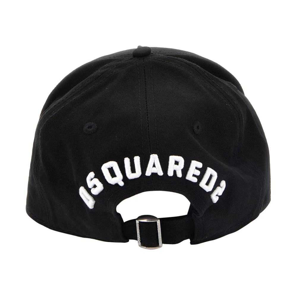 Dsquared2 Stijlvolle Cappelli voor mannen Black Heren