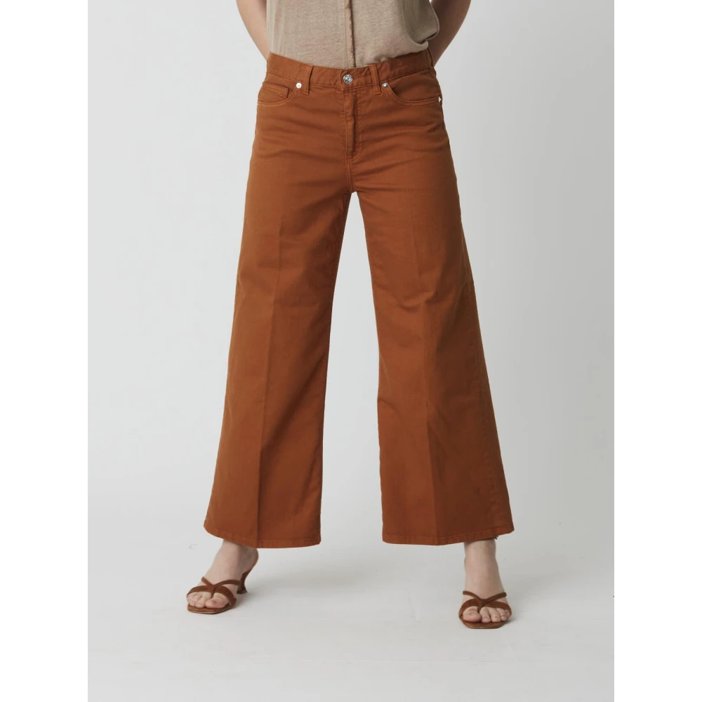 Nine In The Morning Voice Broek Brown Dames