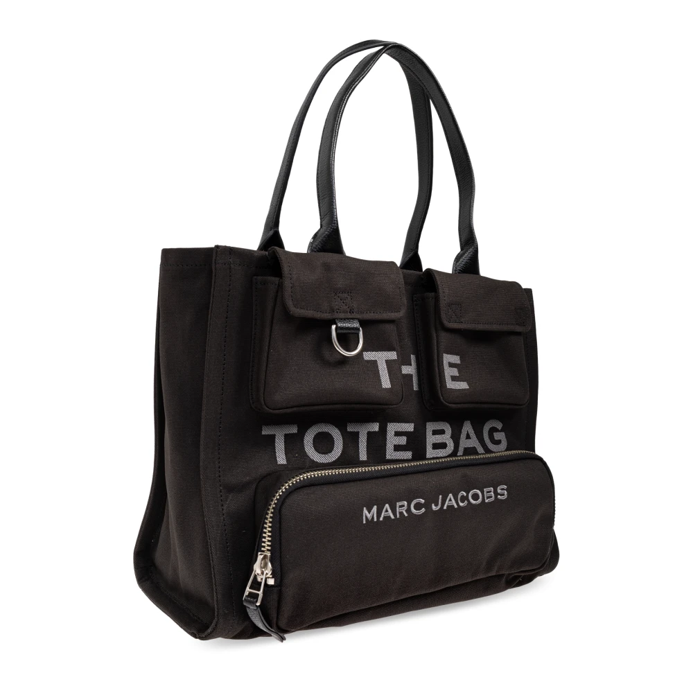 Marc Jacobs Tas The Cargo Tote Large type shopper Black Dames