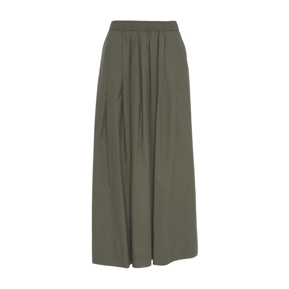 8pm Groene Maxi Rok Wijd Uitlopend Green Dames