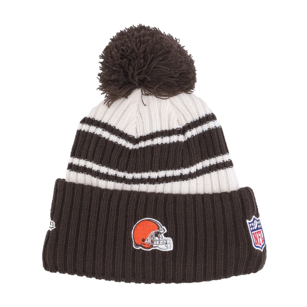 new era Cleveland Browns Pom Muts Brown Heren