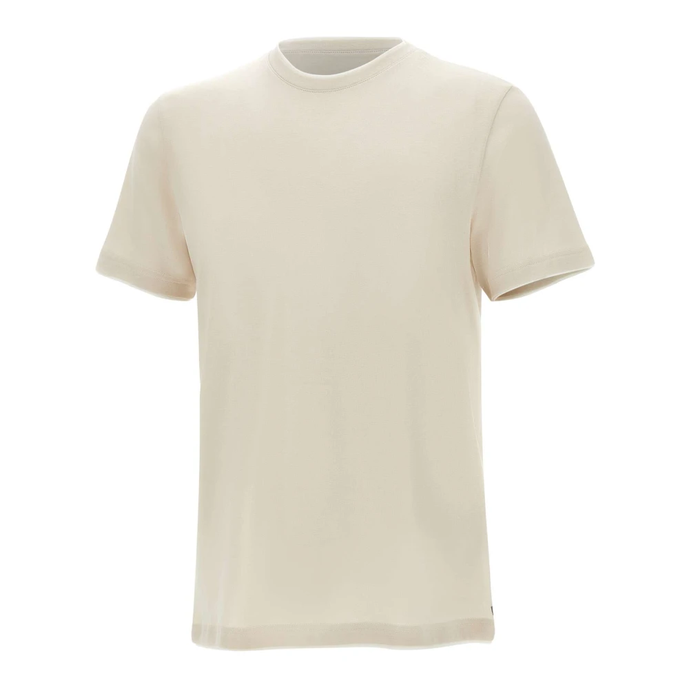 Eleventy Men's Beige T-Shirts, 2XL, Cotton T-Shirt