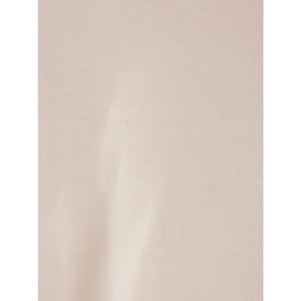 Eleventy Beige Katoenen T-shirt met Gelaagde Details Beige Heren