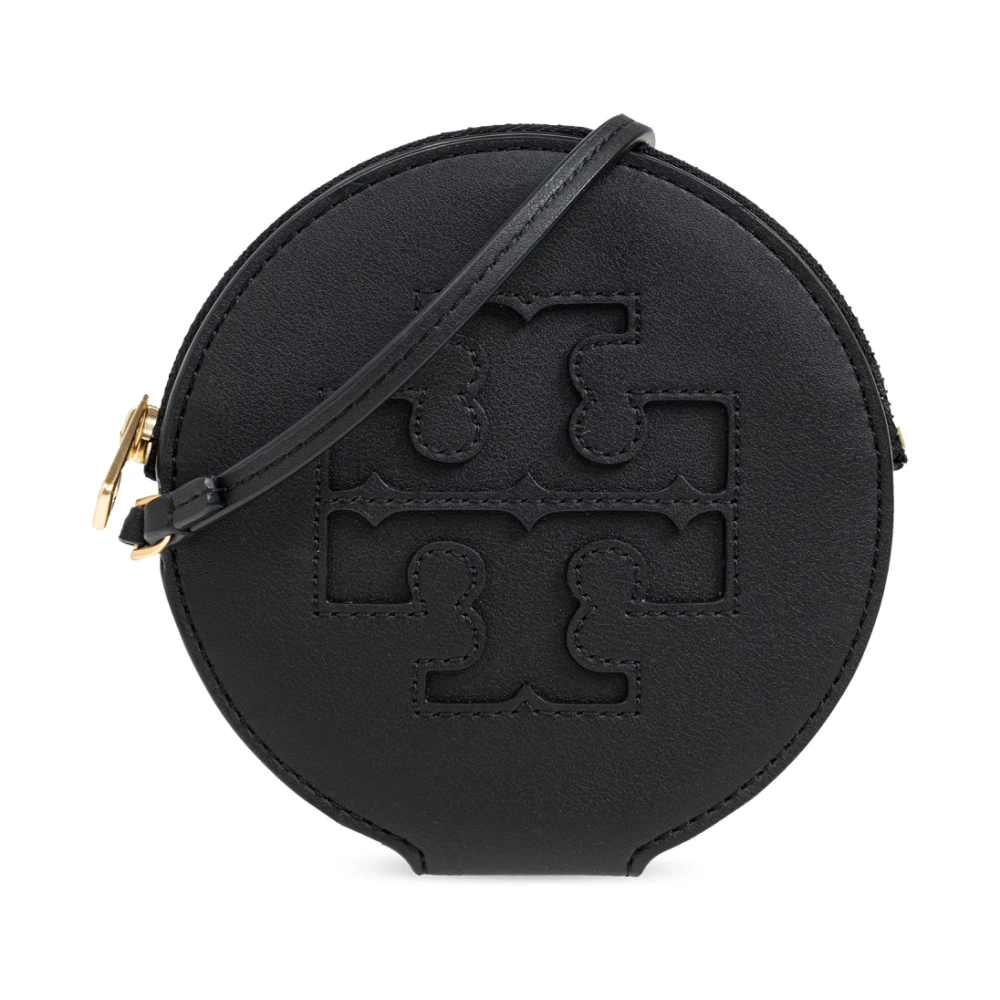 TORY BURCH Leren portemonnee Black Dames