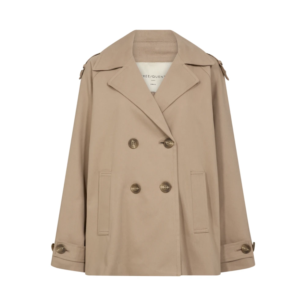 Freequent Beige Fqnorthy-Jacket Beige Dames